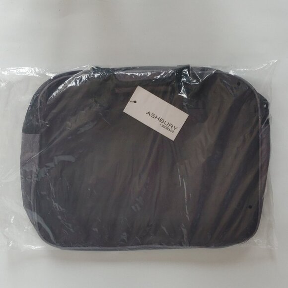 VIA RAIL CANADA Travel Bag Heathered Grey BNIP 🍁 - Picture 2 of 4